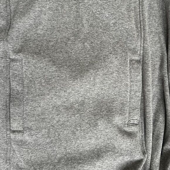 UGG Pichot Turtleneck Poncho Size M/L Grey Heather Pockets Cozy Oversized Throw - Picture 5 of 15